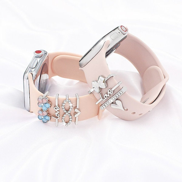 Klokke Band Ornament Dekorativ Ring ROSE GULL BLOMST BLOMST rose gold flower-flower