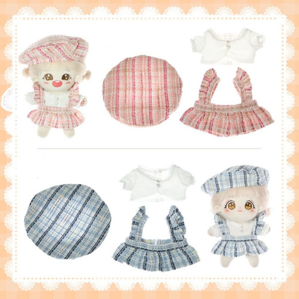 Doll Clothes T-paita Mekot BLUE CLOTHES VAATTEET Blue Clothes-Clothes