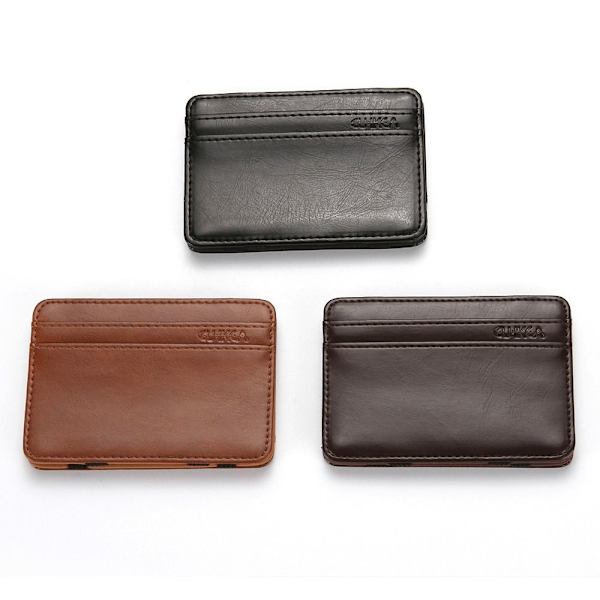 Møntkortholder Herre Slim Wallet SORT black