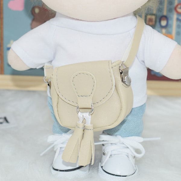 Nukketarvikkeet 20cm Nukkereppu BEIGE Beige