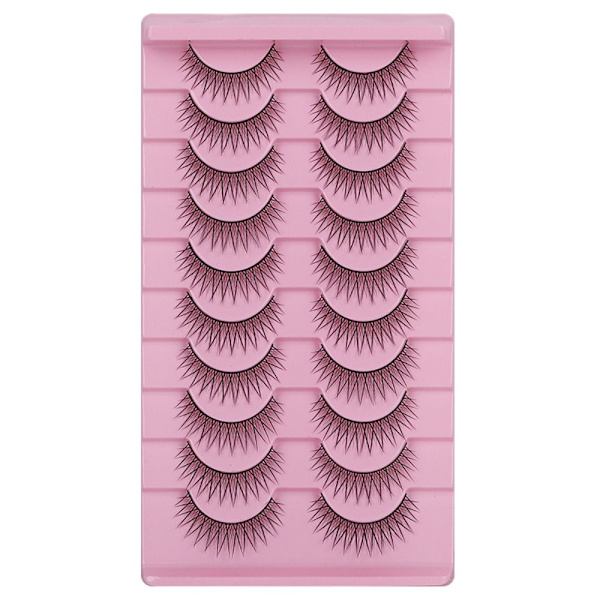 10 paria tekoripsiä Manga ripset HH20-B-8 HH20-B-8 HH20-B-8