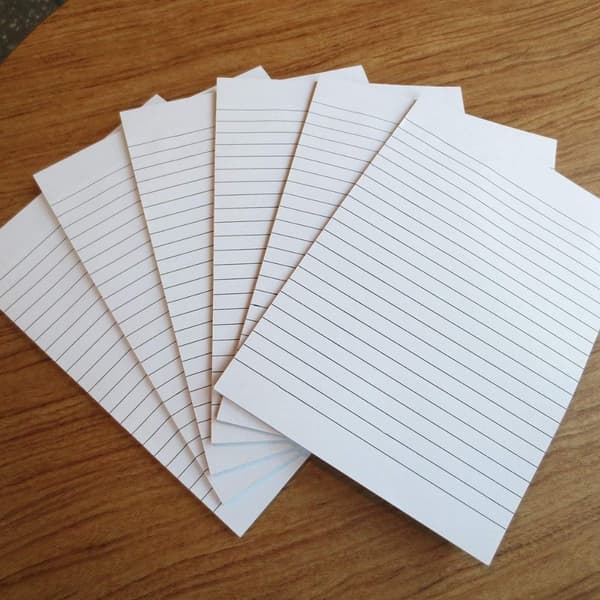 6 blokker selvklebende notatlapper