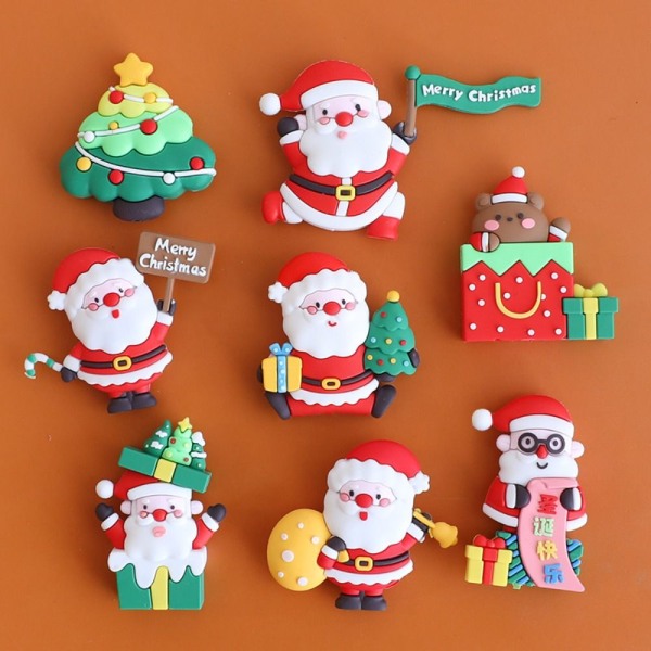 1/5 STK Christmas Cake Toppers Glædelig jul 7 7 7
