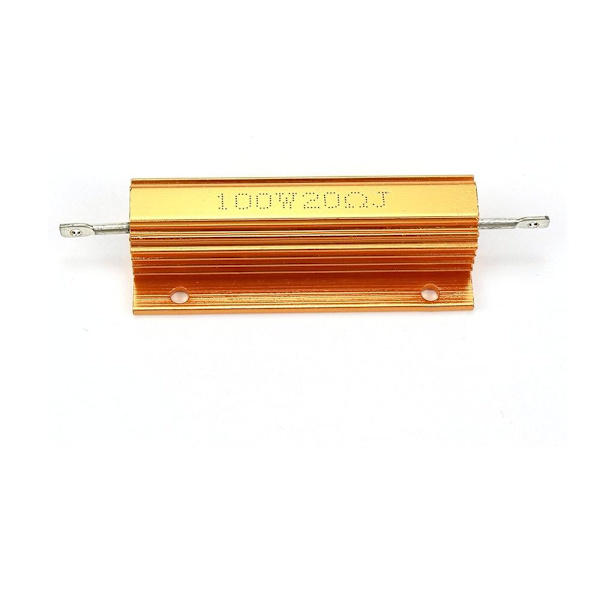 2 STK Trådviklede modstande Aluminiumsmodstande 100 Watt 20 Ohm
