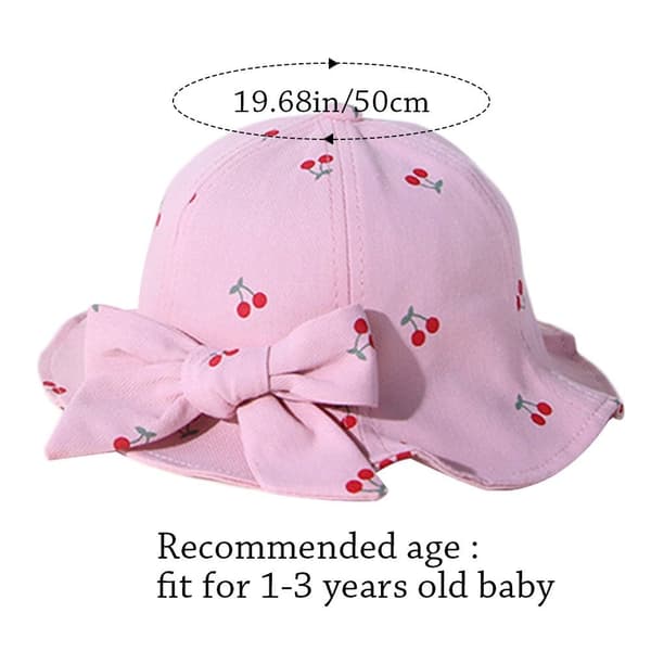 Børne Bucket Hat Solhætte HVID White