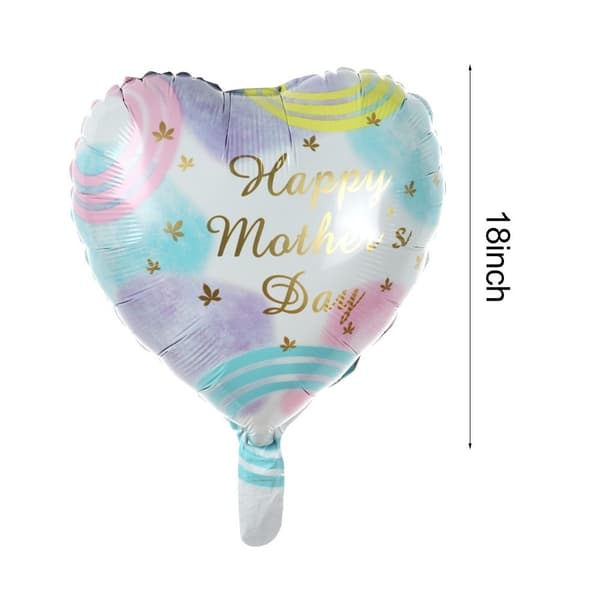 Hyvää äitienpäivää Foil Helium Ilmapallot E E E