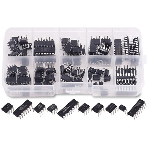 85 st Integrated Circuit Chip Assortiment Kit DIP IC