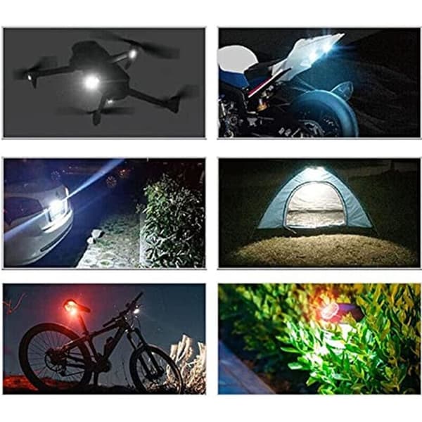 LED-valo varoitusvalo 2 KPL