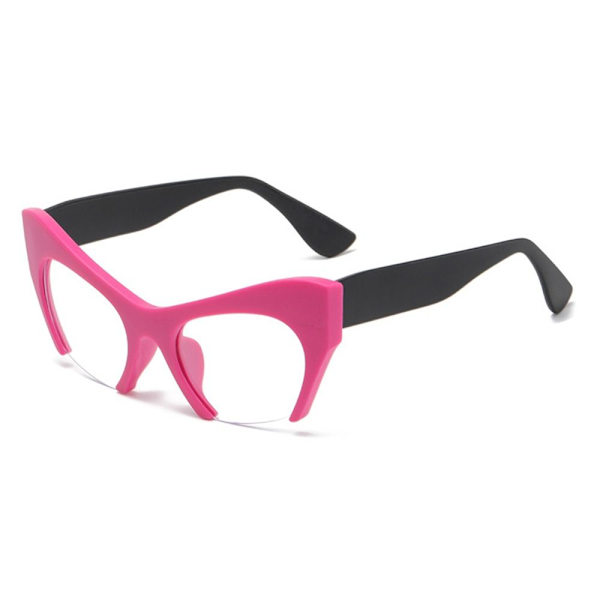 Anti-Blue Light Glasses Ylisuuret silmälasit PINK MUSTA PINK Pink black