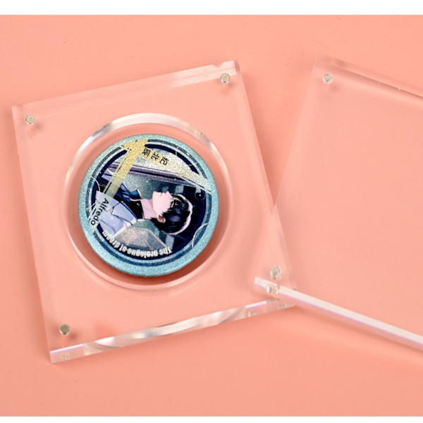 Akryl Mynt Display Display Box Anime beskyttelsesdeksel