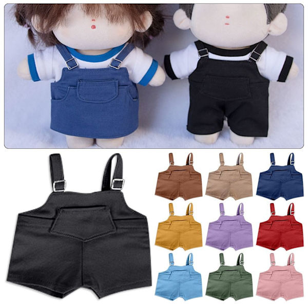 Dukkeoveralls Dukkeklær MØRKEGRØNN dark green