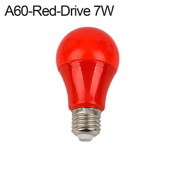 Led Farverig A60-RED-DRIVE 7W A60-RED-DRIVE 7W A60-Red-Drive 7W