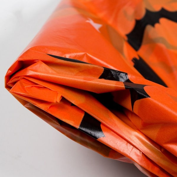 Halloween bordsduk Spindelnät Bakgrund ORANGE orange