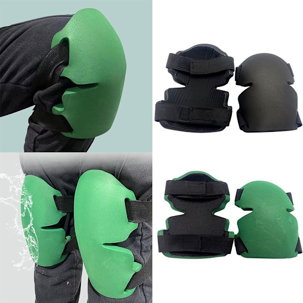 1 par knäskydd Knäskydd GRÖN green