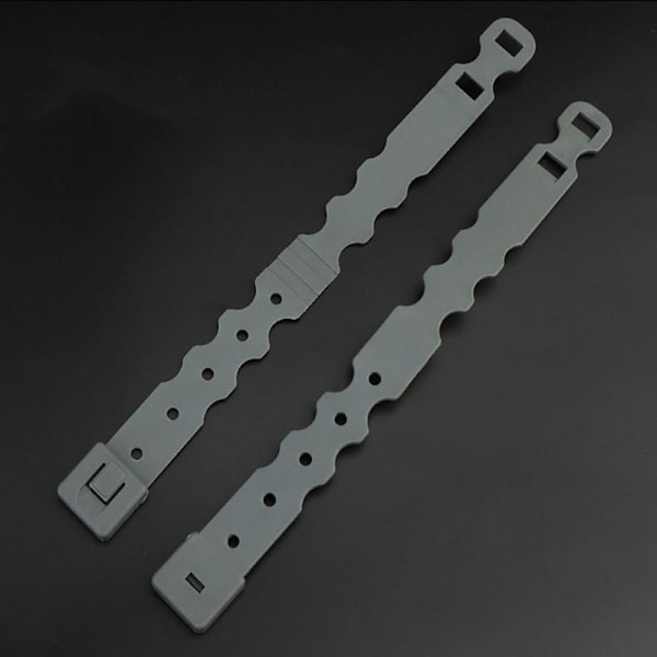 2stk Tactical Molle System Malice Clips SORT 15CM Black 15cm