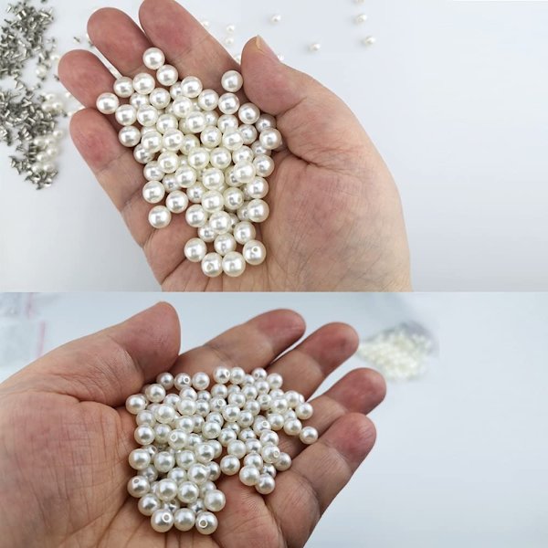 Perle-nitter til stof jeans med perler