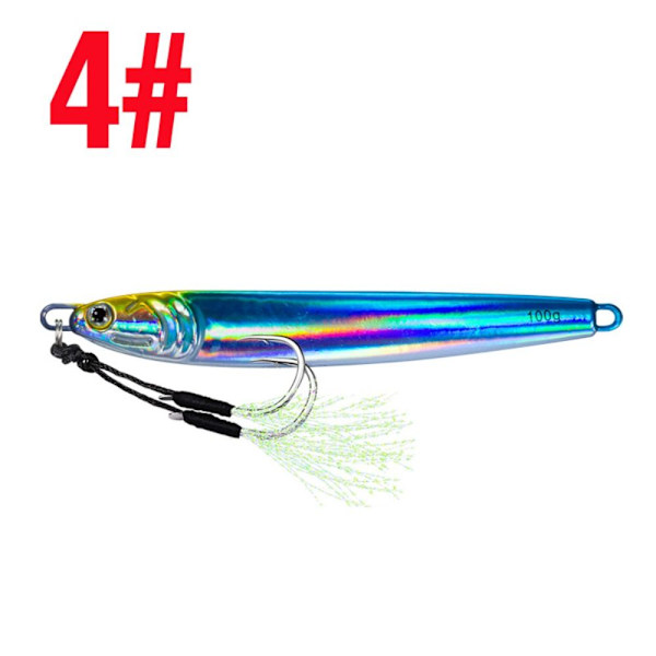 Fiskeagn Bionic Jig Lure 100GSTYLE 4 STIL 4 100gStyle 4