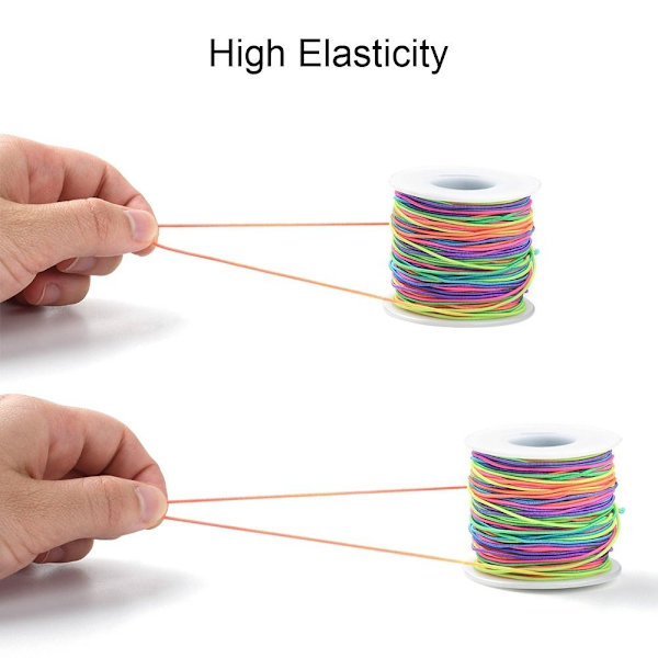 Elastisk ledning Stretchy streng Elastisk streng