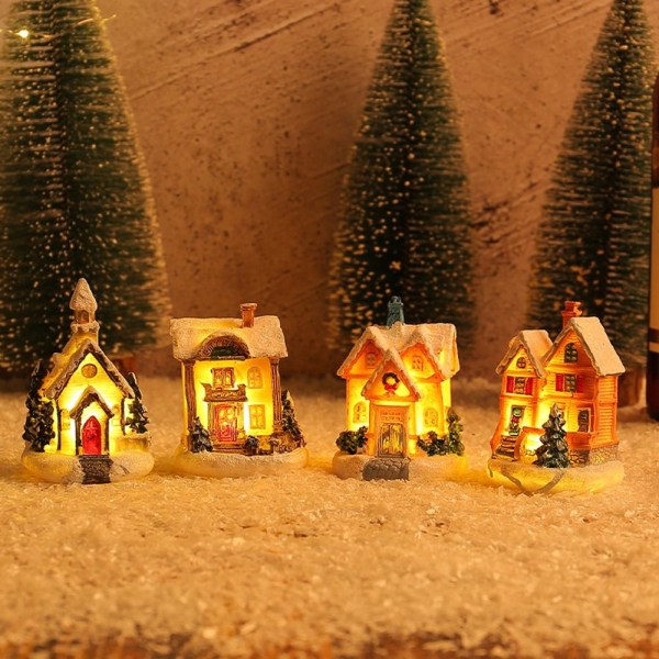 Mini House Miniatyr julepynt J J J
