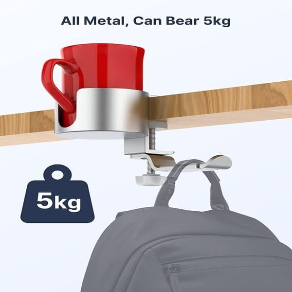 Mukinpidikkeen pidike SILVER Silver