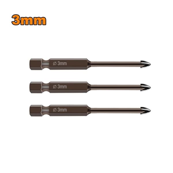 3 STK Bor Keramisk 3MM
