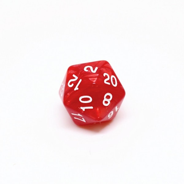 10 Stk/sæt DND Terninger Polyhedral Terninger SORT SORT black