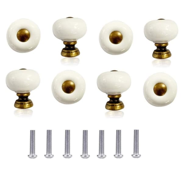 Skab Knopper Skuffe Trækker 8 STK 8 STK 8pcs
