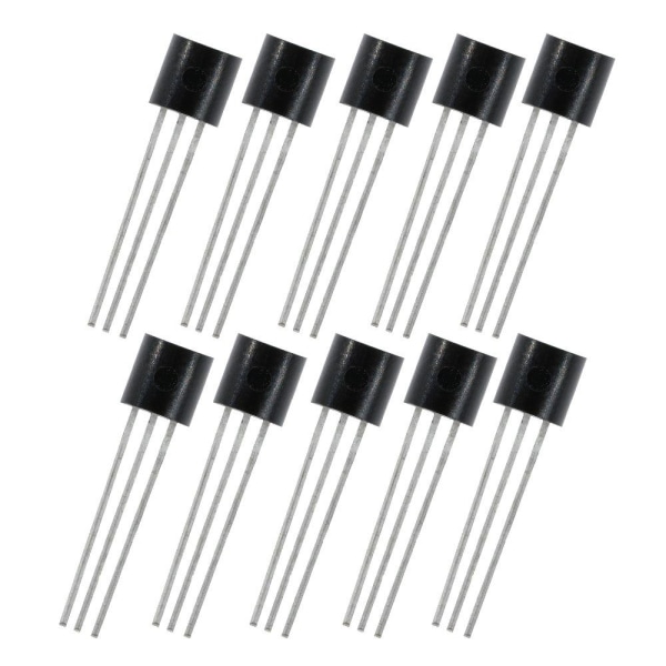 10 kpl TO-92 3 Pins Wire Digital Thermometer Temperature IC