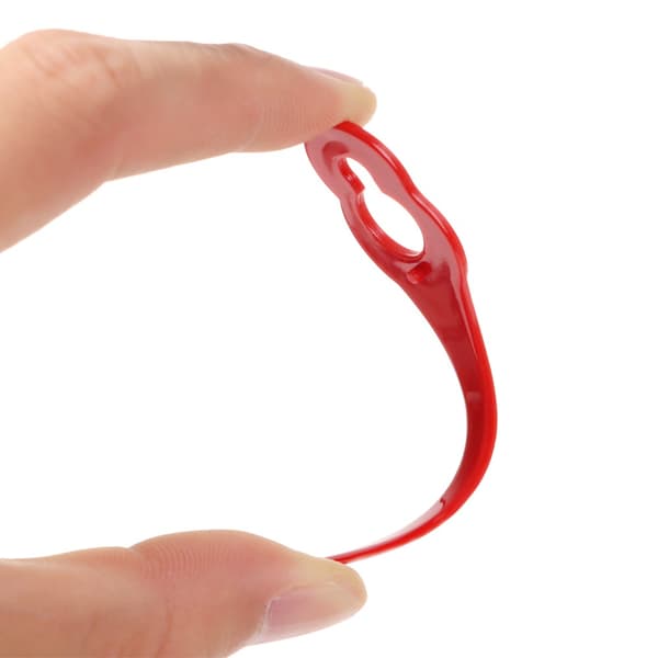 100 stk./sett Plastblader Kutter Gress Trimmer Blad RØD red