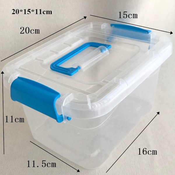 Förvaringslåda Smycken Pärlor Container 16,5X7,5X4,6CM 16.5x7.5x4.6CM