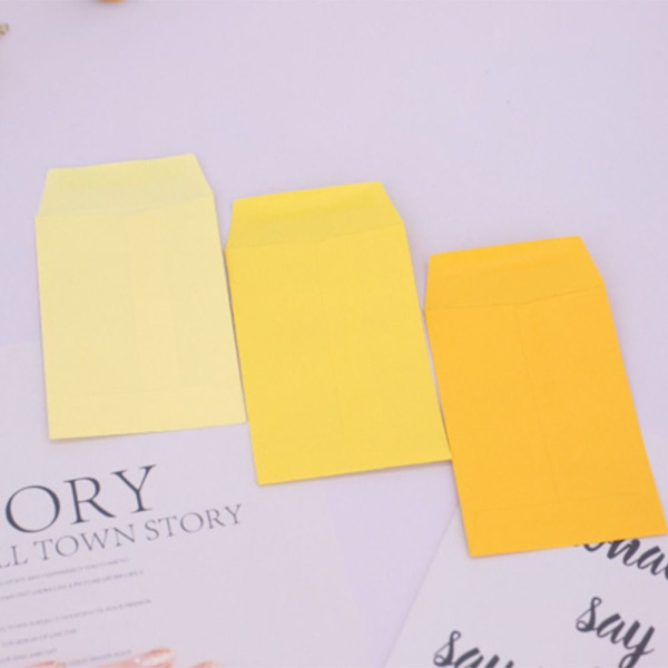 100 stk Kraft Papir Bag Konvolut SORT Black