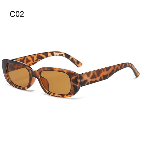 Y2K solbriller rektangel solbriller C02 C02 C02