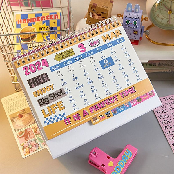 Desktop Calendar Minimalistisk Kalender STYLE 1 STYLE 1 Style 1