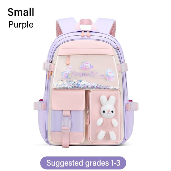 Skolväska Tecknad filmväska LILA LITEN purple Small
