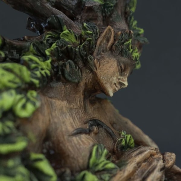 Metsänjumalatar-patsas Luonnonkuningatar Veistos Kodin sisustus