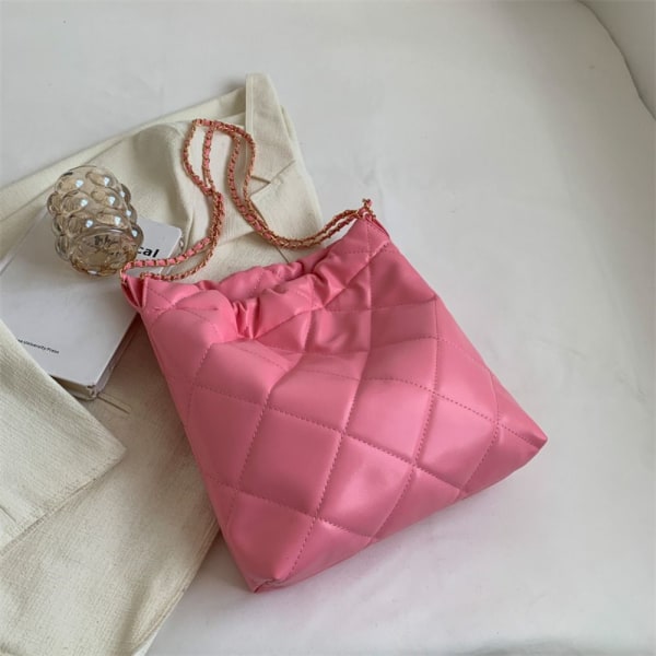 Stoffvesker Underarm Håndveske ROSA pink