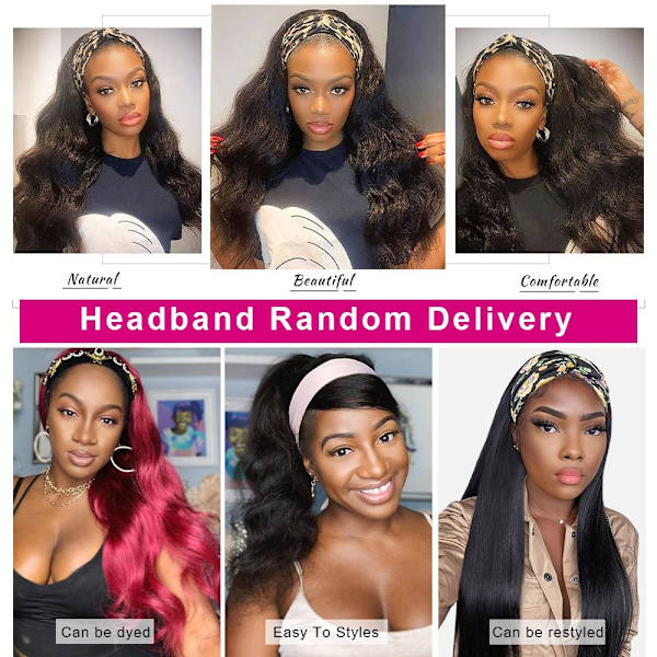Pannband Wig Wave Wig 6 6 6