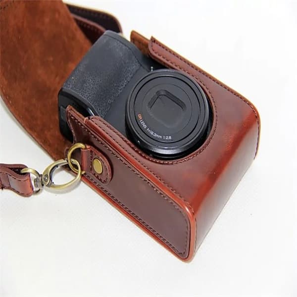 Digital Camera Case Vlog Camera Protective Cover BRUN Brown