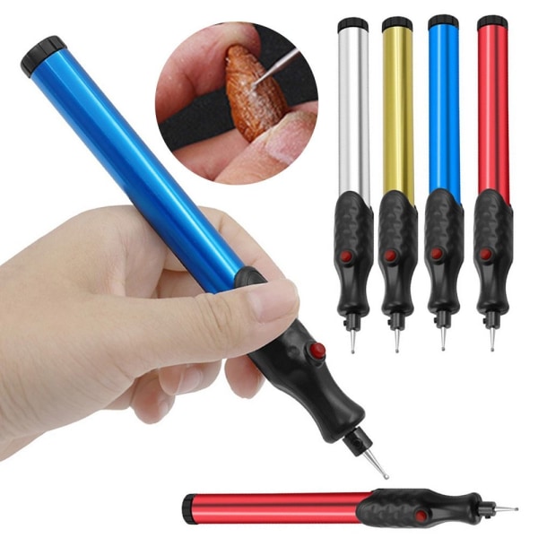 Elektrisk Micro Pen Gravering Pen RØD red