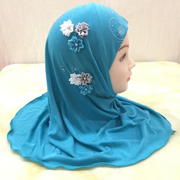 Islamisk Scarf Head Wrap VIT white