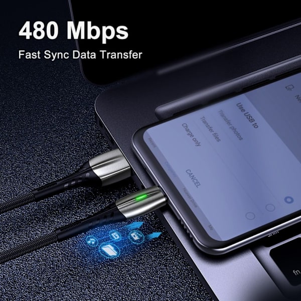 Datakabel Ladekabel SORT MICRO USB MICRO USB Black Micro USB-Micro USB