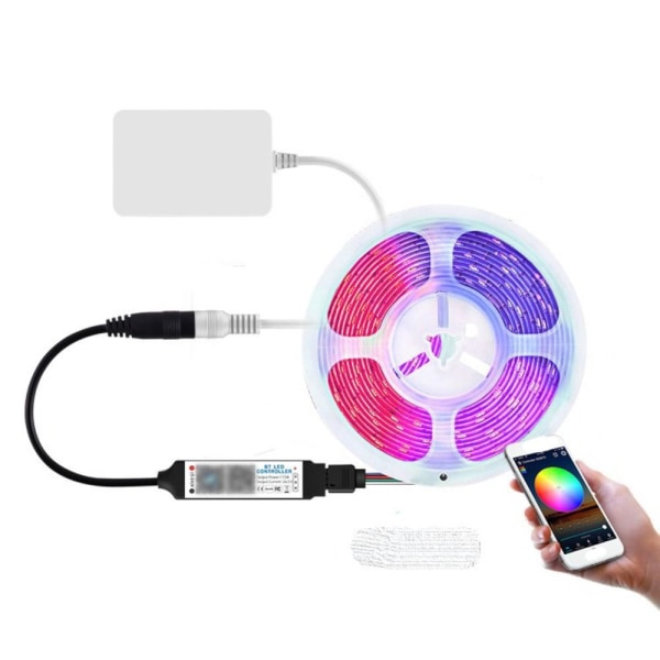 RGB Bluetooth Controller Musik LED Light Strip Controller Light