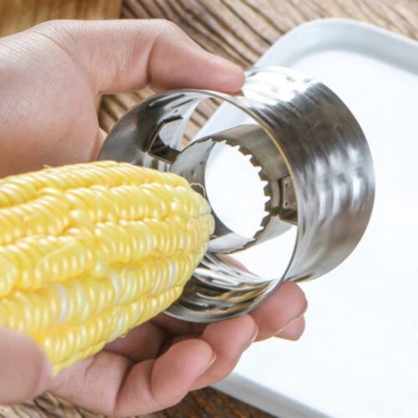 Corn Stripper Cutter Thresher Majs SILVER silver