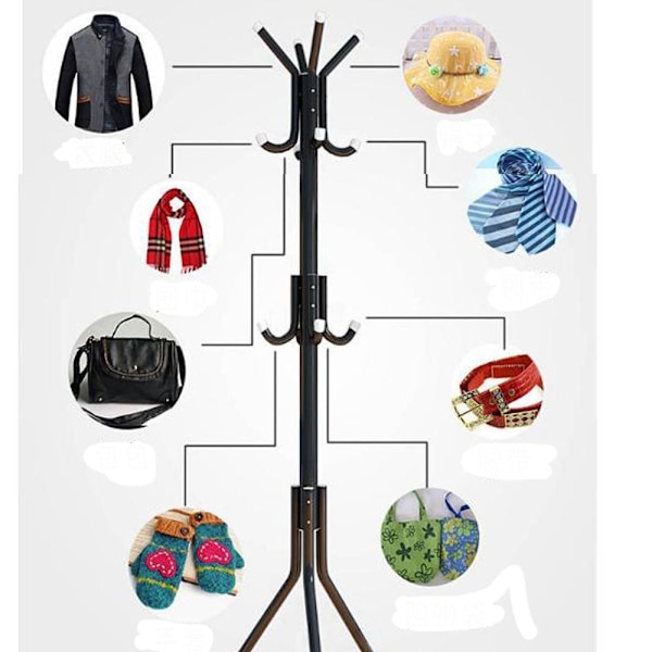 Hanger Hat Tøjstativ SORT black