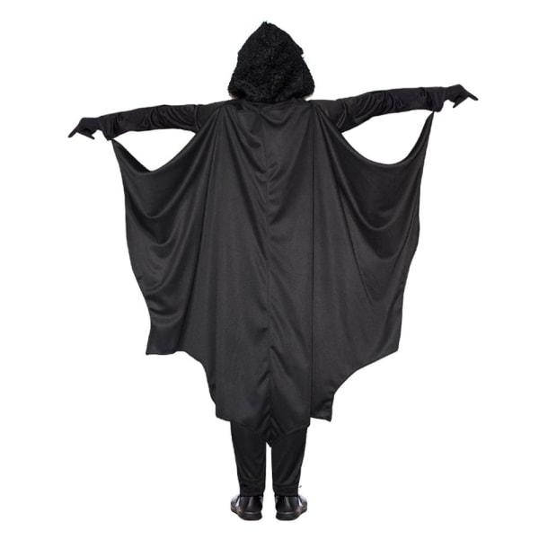 Halloween flaggermuskostyme Cosplay-kostymer for barn 140 140