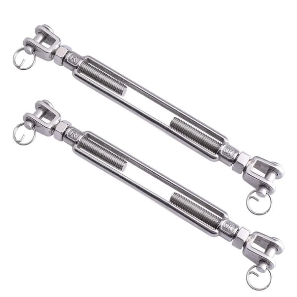 2 stk Turnbuckle Turnbuckle Wire Strammer Kabelstrammer