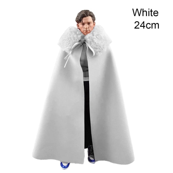 24cm/30cm Dukkefrakk Herredukkeklær HVIT 24CM White 24cm