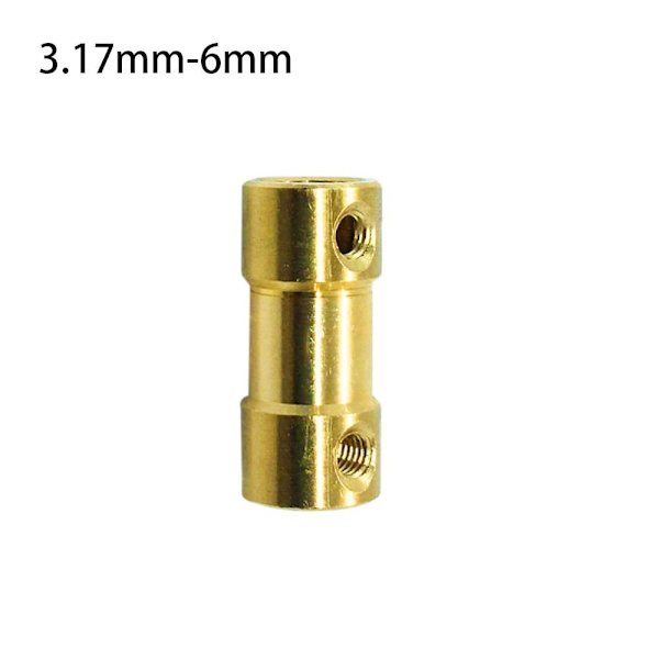 Messinki joustava liitin moottorin akseli 3.17MM-6MM 3.17mm-6mm