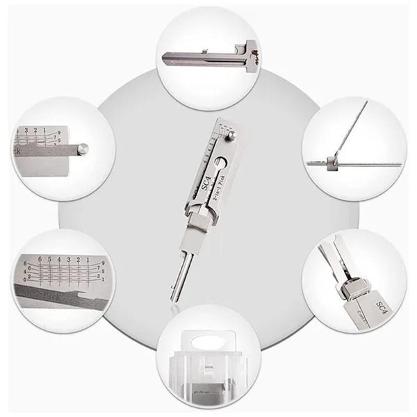 Lishi Tool Låsesmed M1/MS2 M1/MS2