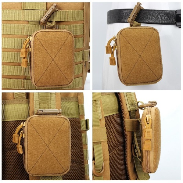 Tactical Bag Outdoor Lommebok KHAKI Khaki